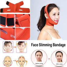 Load image into Gallery viewer, Delicate Facial Thin Face Mask Slimming Bandage Skin Care Belt Shape And Lift Reduce Double Chin Face Mask Face Thining Band