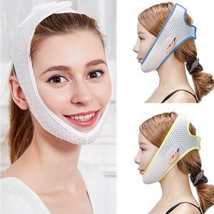 Hot Sale Health Care Chin Cheek Beauty Slimming Belt V-Line Face Lifting Mask Bandage Beauty One Size Tool