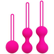 Load image into Gallery viewer, Cocolili Safe Silicone Smart Kegel Ball Ben Wa Ball Vagina Tighten Massager Exercise Machine Vaginal Massage Geisha Ball