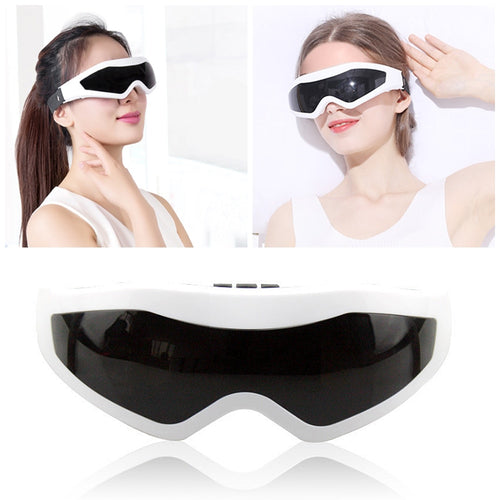 Electric Eye Massager Magnet Therapy Vibration Alleviate Acupressure Eye Sleeping Mask Health Beauty Eye Protection Instrument