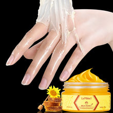 Load image into Gallery viewer, LAMILEE Milk Honey Hand Mask Hand Wax Moisturizing Whitening Skin Care Exfoliating Calluses Hand Film Hands Care Cream 110g